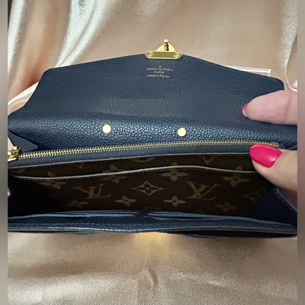 Louis Vuitton Pallas Monogram & Leather Wallet SN0157 - Picture 8 of 13